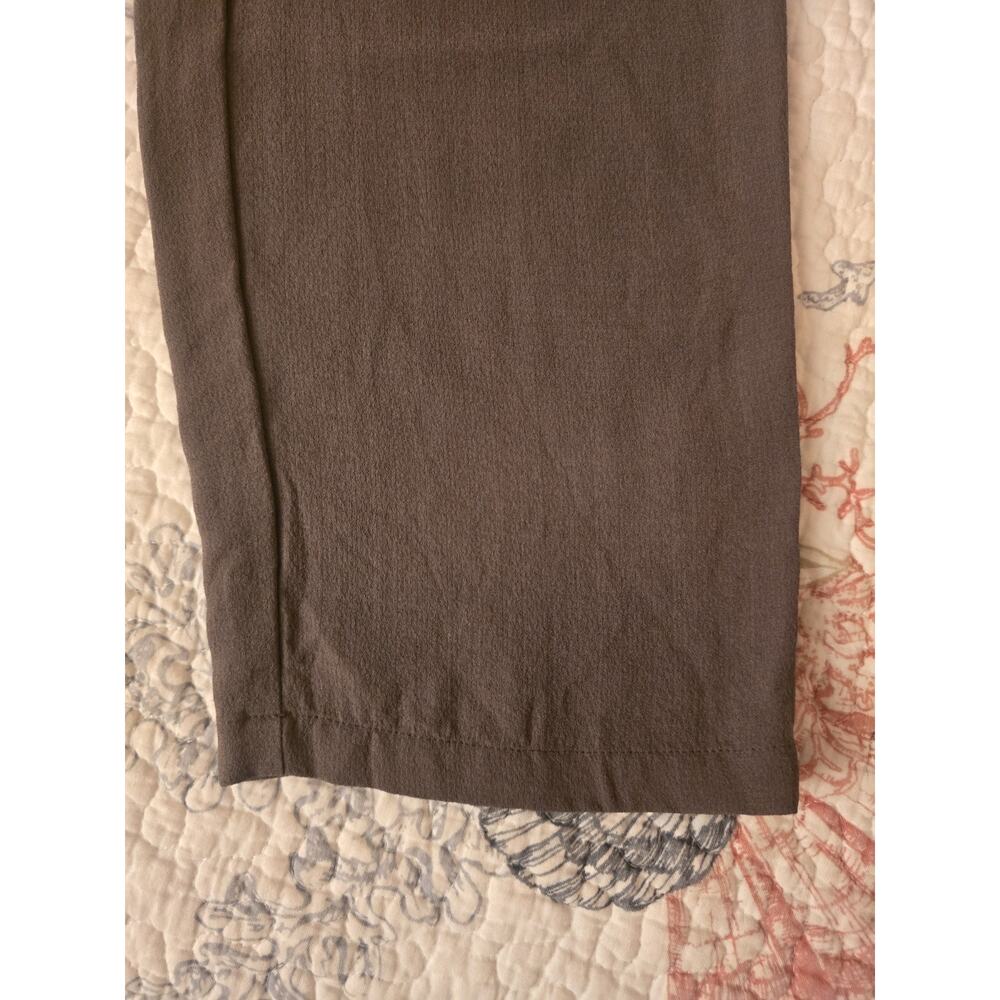 Eileen Fisher Silk Crepe Straight Leg Pant Medium quiet luxury soft girl airy - Picture 6 of 11